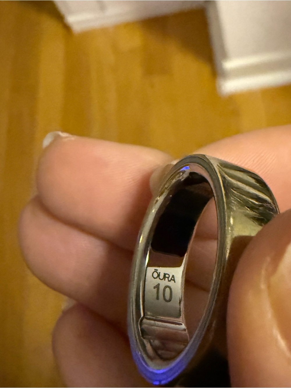 Oura Ring Series 4 14k Gold, size 10